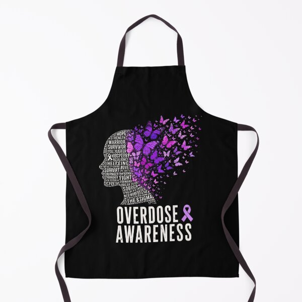 Item preview, overdose awareness butterfly warrior survivor hope designed and sold by ROUX-ART.