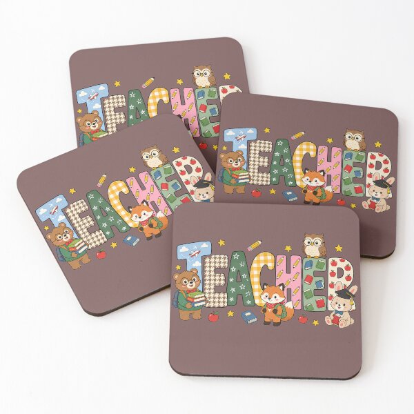 Item preview, eacher Letter Block Shirt | Cute Animal Back to School Design designed and sold by MOCH- ART.