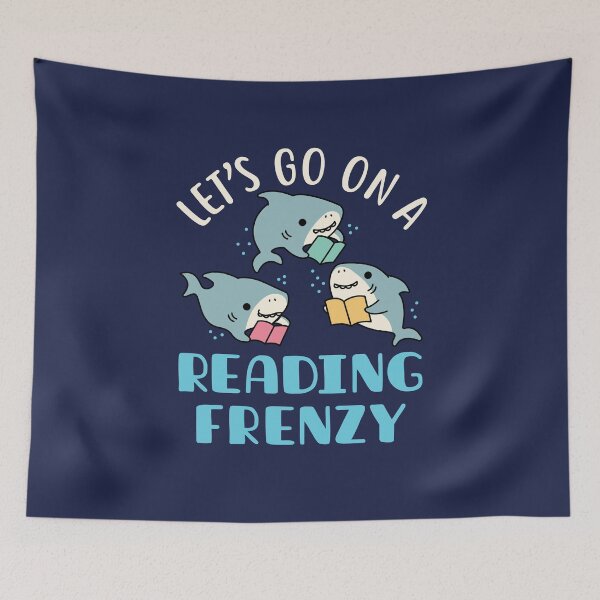 Item preview, Let's Go on a Reading Frenzy Sharks Books Reading Teacher designed and sold by jaygo.