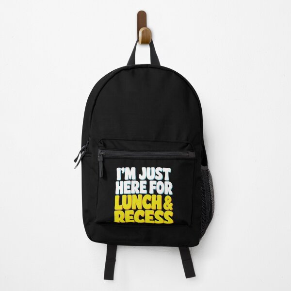 Item preview, Lunch & Recess Classroom Fun Retro Bubble Text Graphic designed and sold by ROUX-ART.