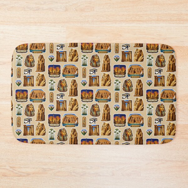 Item preview, Ancient Egypt Landmarks & Culture Sticker Pack - Luxor, Aswan, Pharaohs designed and sold by Yasmine Mohammed.