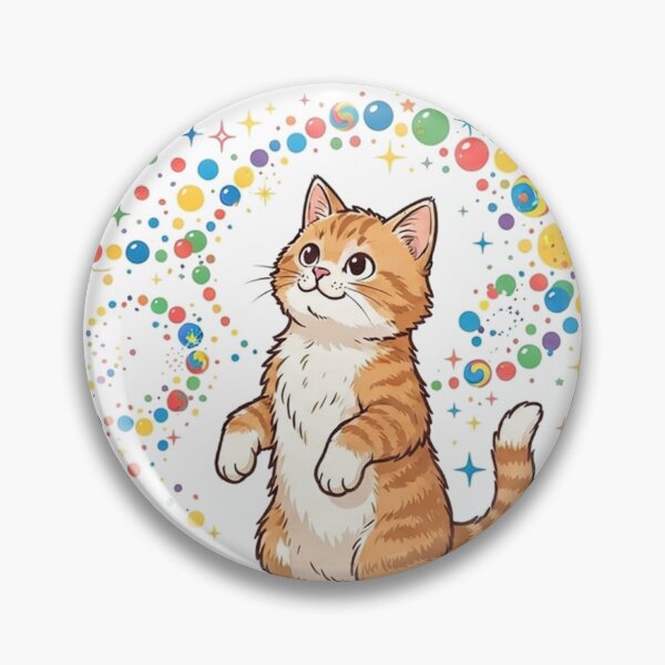 Item preview, Dot Day Orange Tabby Cat A Small Dot Can Make a Big Difference Cute Art designed and sold by Ghostlycats2026.