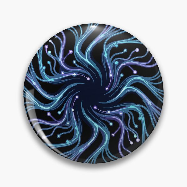 Item preview, Adversarial Blue Digital Wave Glitch | Abstract Data Tentacle Art designed and sold by Uglyandcute.