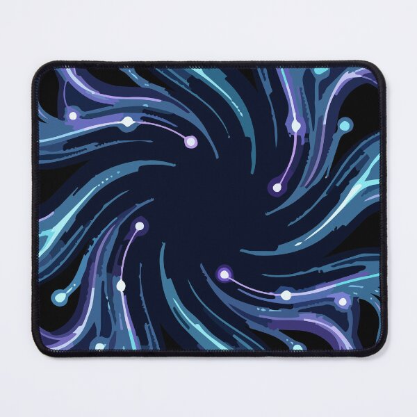 Item preview, Adversarial Blue Digital Wave Glitch | Abstract Data Tentacle Art designed and sold by Uglyandcute.