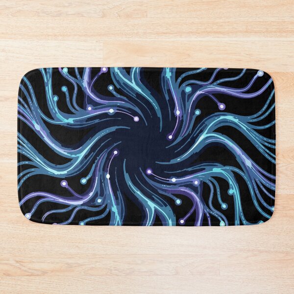 Item preview, Adversarial Blue Digital Wave Glitch | Abstract Data Tentacle Art designed and sold by Uglyandcute.