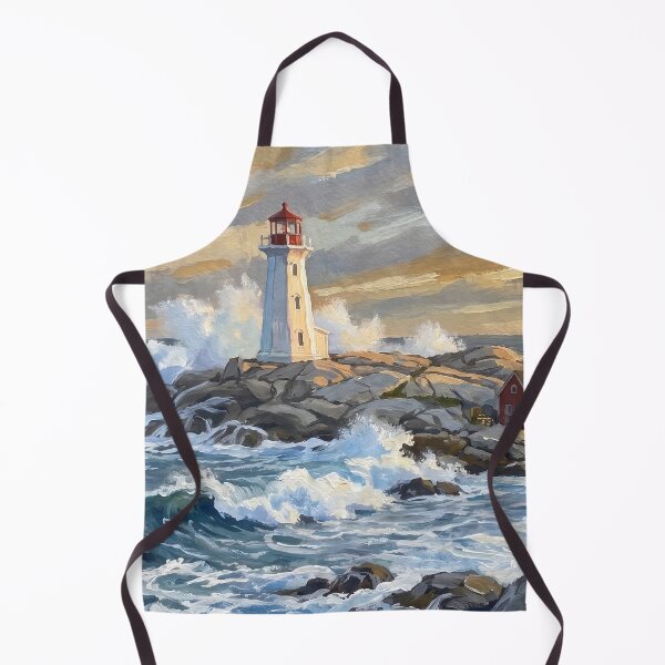 Item preview, Peggy's Cove Lighthouse on the Nova Scotia Coast designed and sold by RedPeaStudio.