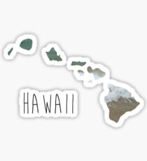 Hawaiian Islands Sticker