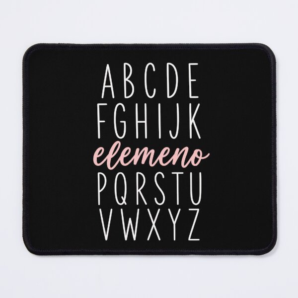 Item preview, alphabet pastel script letters on black background designed and sold by ROUX-ART.