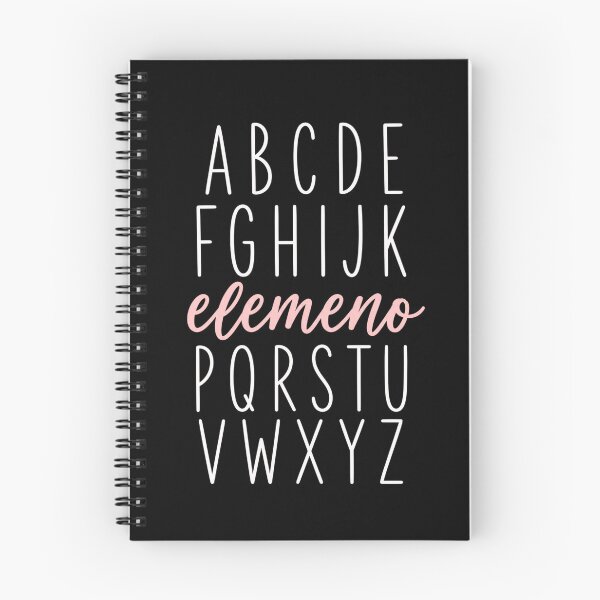 Item preview, alphabet pastel script letters on black background designed and sold by ROUX-ART.