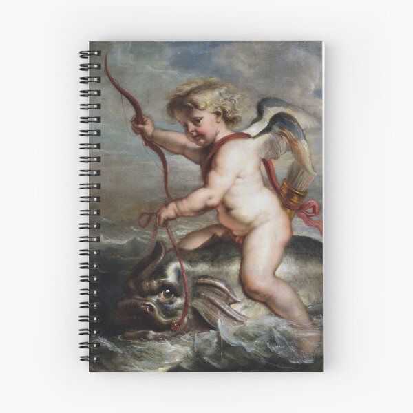 Item preview, Cupid on a dolphin by Erasmus Quellinus II. designed and sold by The Breathing Paint.