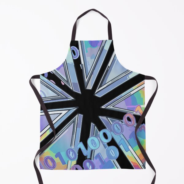 Item preview, Adversarial Holographic Glitch Flower | Rainbow AI Bloom Art designed and sold by Uglyandcute.
