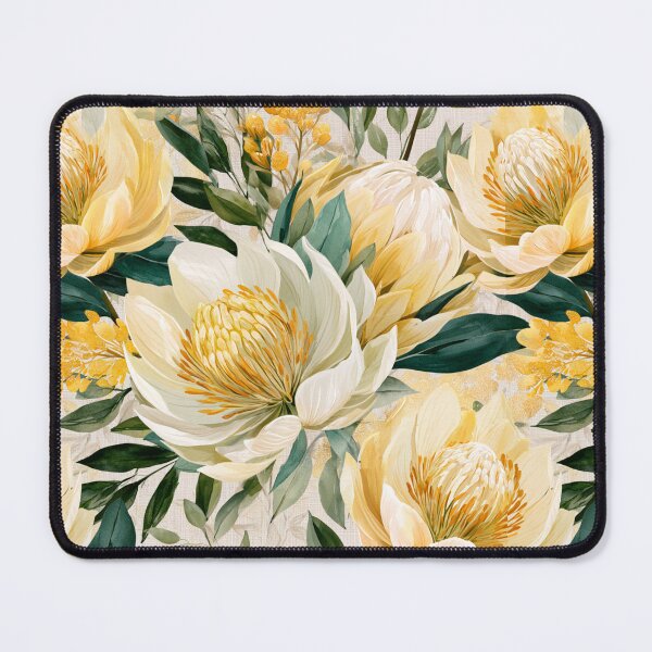Item preview, Golden Protea Botanical Garden Pattern designed and sold by haleymaree.