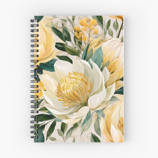Item preview, Golden Protea Botanical Garden Pattern designed and sold by haleymaree.