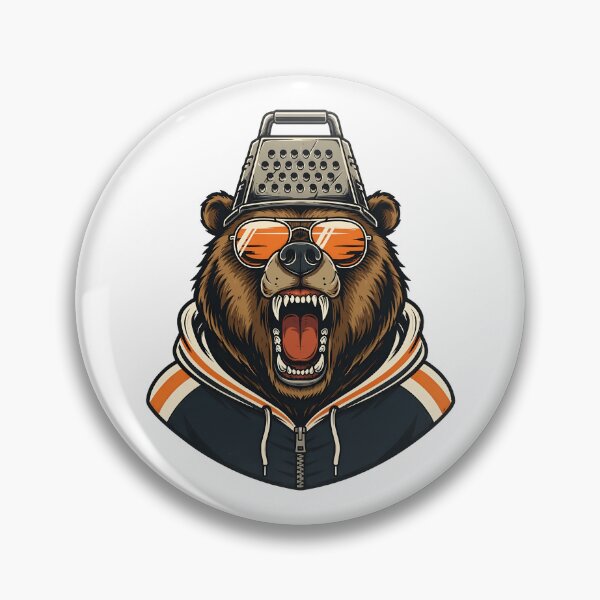Item preview, Fierce Bear Astronaut Helmet Streetwear Illustration designed and sold by JuliaGall25934.