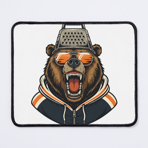 Item preview, Fierce Bear Astronaut Helmet Streetwear Illustration designed and sold by JuliaGall25934.
