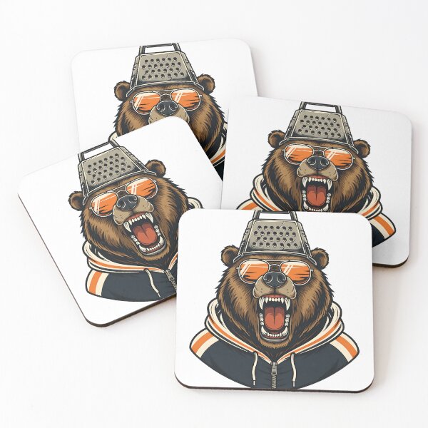 Item preview, Fierce Bear Astronaut Helmet Streetwear Illustration designed and sold by JuliaGall25934.