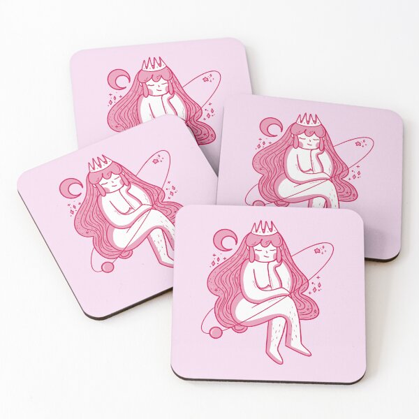 Aperçu de l'œuvre Fille Cosmique Rose créée et vendue par Mermaid's Treasure.