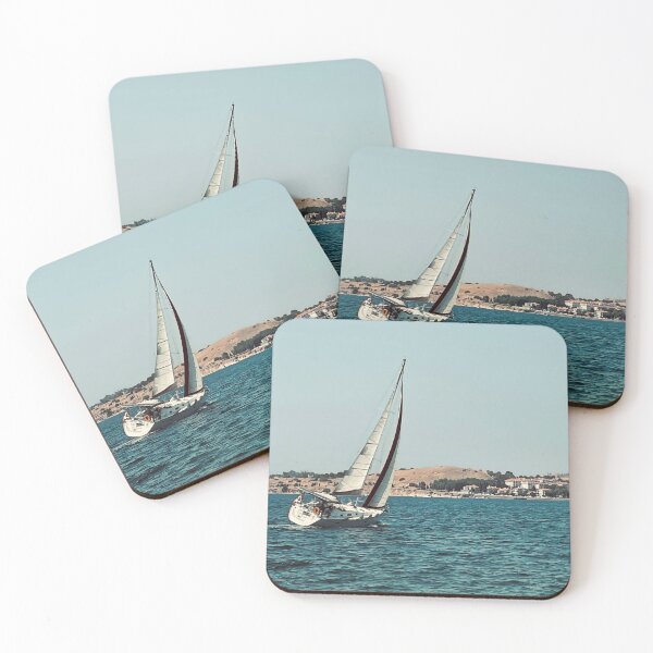 Item preview, Sailing in the Mediterranean - Coastal Sunset Sail Photography designed and sold by fotoNoz.