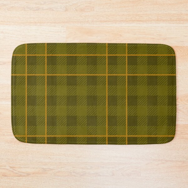 Item preview, Warm autumnal Farmhouse Gingham check with stripe, Hygge designed and sold by OhNoNotAgain42.
