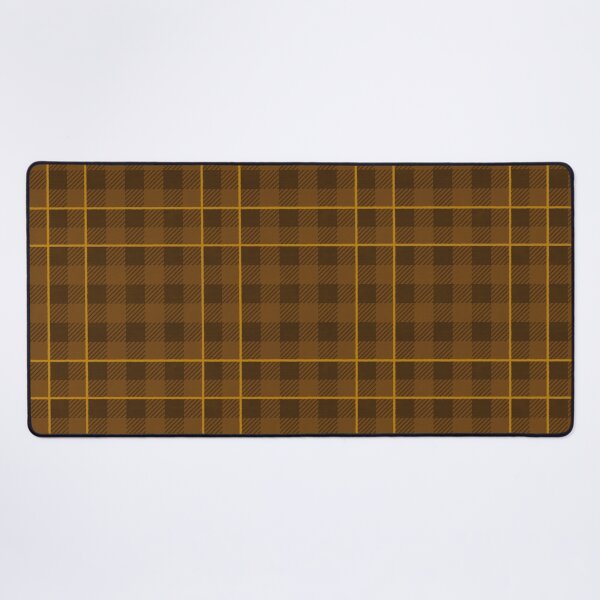 Item preview, Warm autumnal Farmhouse Gingham check with stripe, Hygge designed and sold by OhNoNotAgain42.