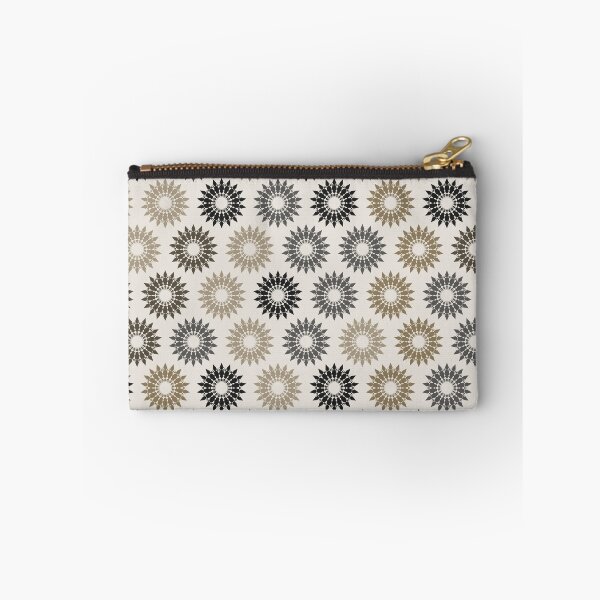 Item preview, Geometric Sunburst Rosette Pattern – Monochrome designed and sold by TexSta.