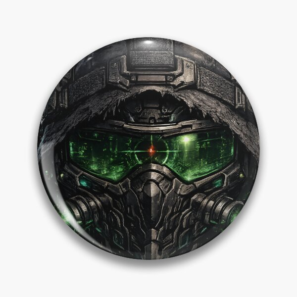 Item preview, Techwear Tactical Visor Cyber Punk Mask Art designed and sold by RiteshCenter .