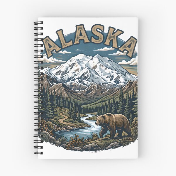 Item preview, Alaska, montañas, lagos, Denali designed and sold by Hephaestus's Forge.