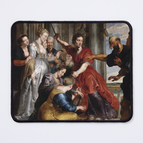 Item preview, Achilles discovered by Ulysses among the daughters of Lykomedes at Skyros by Peter Paul Rubens designed and sold by The Breathing Paint.