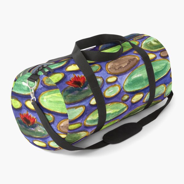 Item preview, Jewel-Toned Water Lily Pond Watercolour Pattern designed and sold by ArithraStudio.