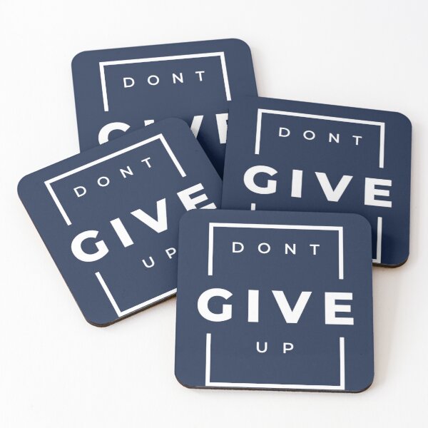 Item preview, Don’t Give Up – Minimalist Motivational Quote Design designed and sold by RajDeals.