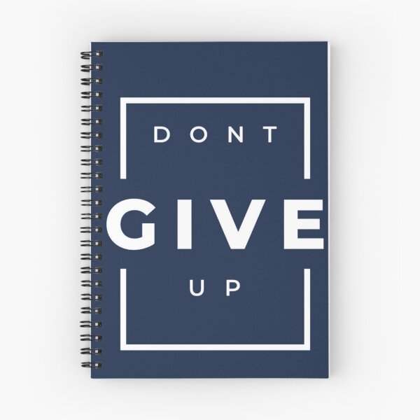 Item preview, Don’t Give Up – Minimalist Motivational Quote Design designed and sold by RajDeals.