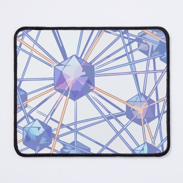Item preview, Adversarial Neural Network Glitch Pattern | AI Molecular Data Art designed and sold by Uglyandcute.
