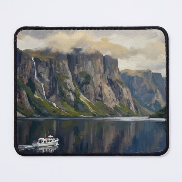 Item preview, Western Brook Pond Fjord Gros Morne designed and sold by RedPeaStudio.