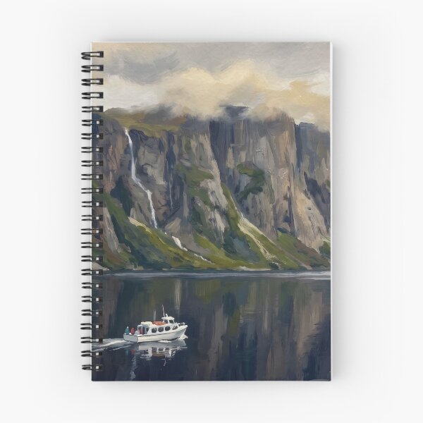 Item preview, Western Brook Pond Fjord Gros Morne designed and sold by RedPeaStudio.