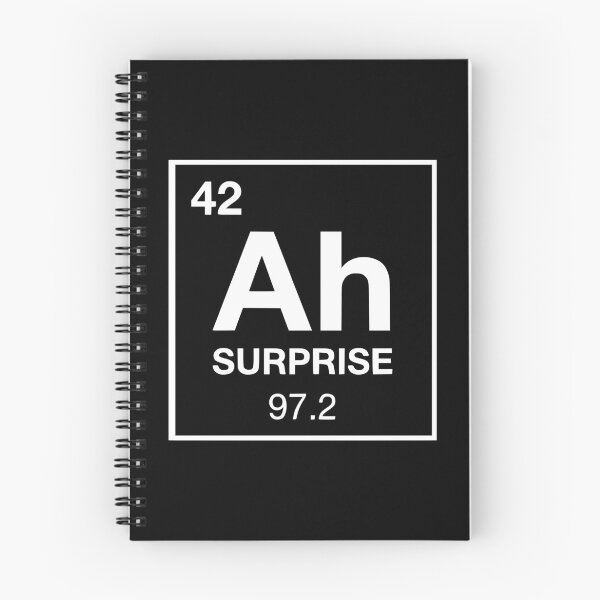Item preview, Ah Element Of Surprise Funny Science Geek Joke AUG-387 designed and sold by noberic.