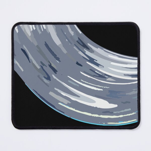 Item preview, Adversarial Liquid Chrome Wave | Futuristic Metallic Glitch Art designed and sold by Uglyandcute.