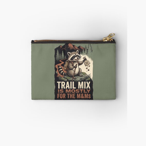 Item preview, Funny Raccoon Trail Mix Hiking Design designed and sold by Paolo-Bandal.