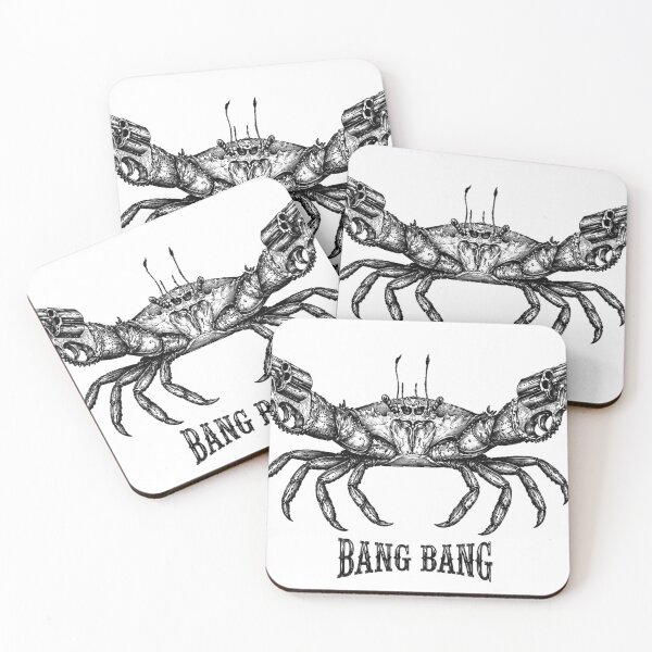 Item preview, cowboy crab with guns bang designed and sold by PhiloDoh.