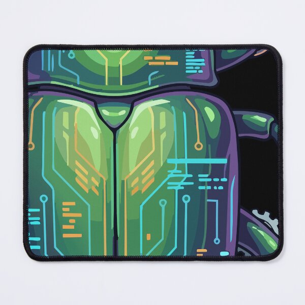 Item preview, Adversarial Iridescent Glitch Beetle | Cyberpunk Insect Digital Art designed and sold by Uglyandcute.
