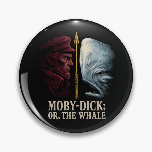 Item preview, Moby Dick: Ahab and White Whale Face-Off designed and sold by Fenay Designs.