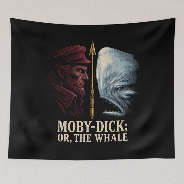 Item preview, Moby Dick: Ahab and White Whale Face-Off designed and sold by Fenay Designs.