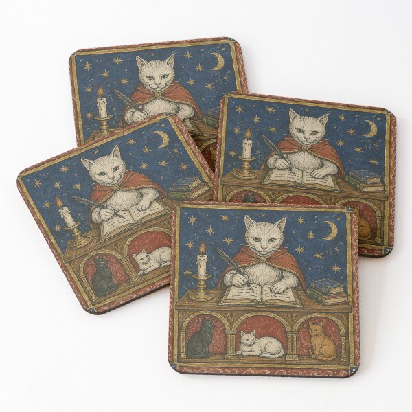 Item preview, Medieval cat 2 designed and sold by Vulyk .