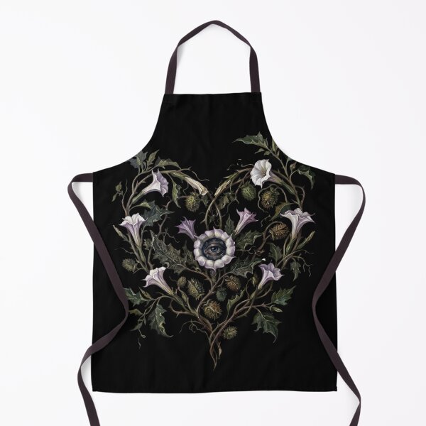 Item preview, Mystical Datura Heart - Arcane Thorn & Eye Talisman designed and sold by Ada’s Mystic Atelier .