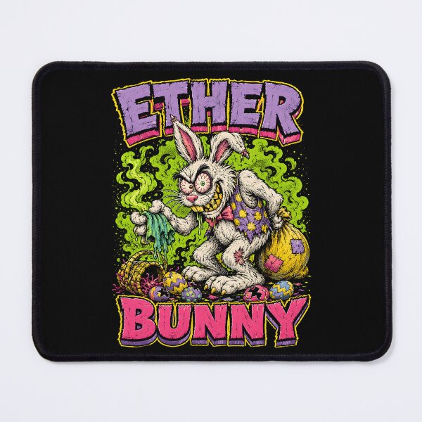 Item preview, Ether Bunny Easter Horror designed and sold by Victor Shadehorn.