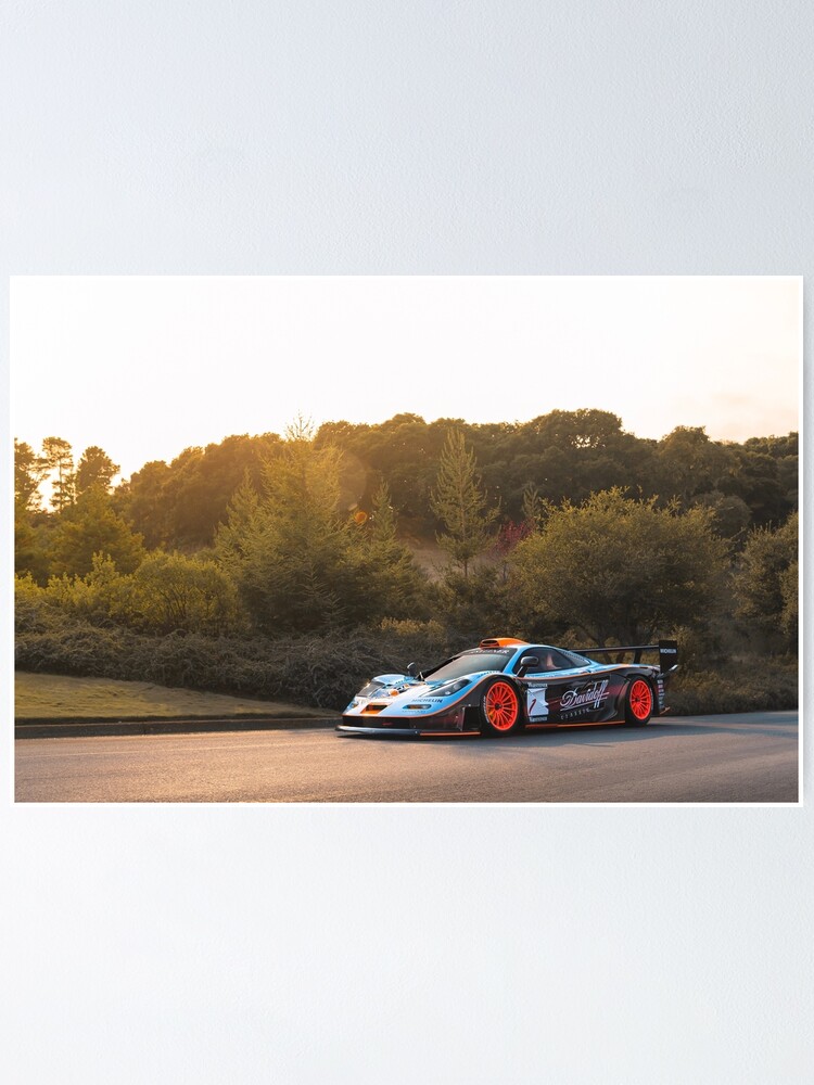 Mclaren F1 Gtr Longtail Poster By Axion23 Redbubble