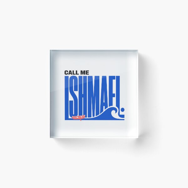 Item preview, Moby Dick: Call Me Ishmael Blue Wave Type designed and sold by Fenay Designs.