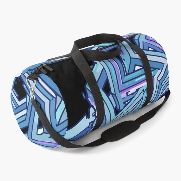 Item preview, Adversarial Adversarial Blue Fractal Pattern | Glitch Art Geometric Design designed and sold by Uglyandcute.