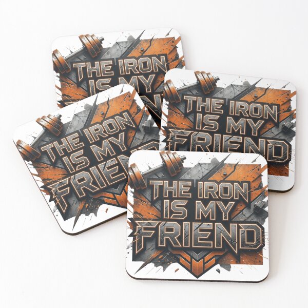 Item preview, Chic THE IRON IS MY FRIEND designed and sold by dazzlemakers.