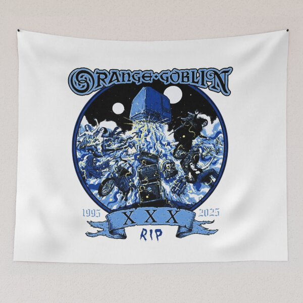Item preview, Banda de metal blue stoner designed and sold by WhimsyWondery.