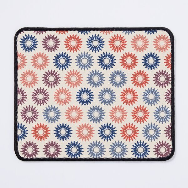 Item preview, Geometric Sunburst Rosette Pattern – Americana designed and sold by TexSta.